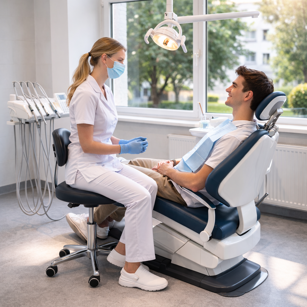 Welke ergonomische kruk voor tandarts