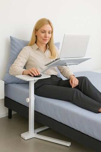Welcher Laptoptisch eignet sich für das Bett oder das Sofa?