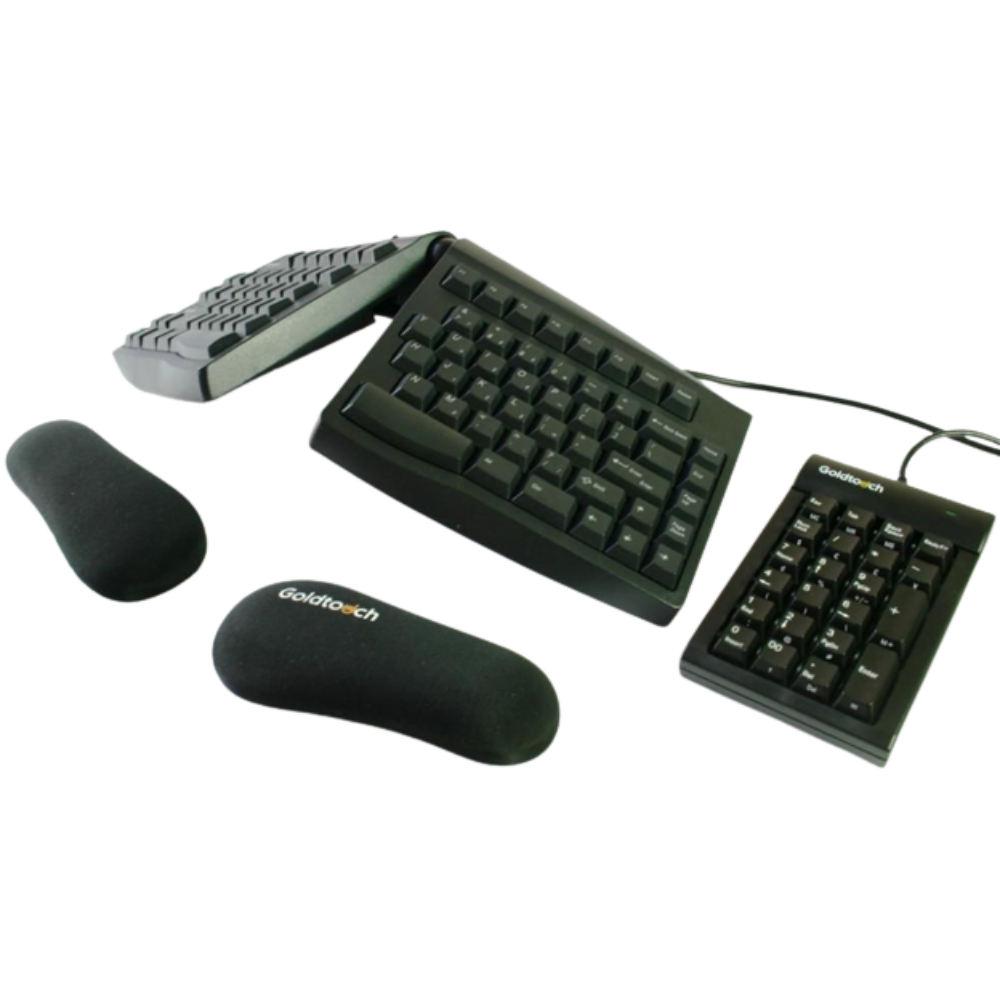 Set with keyboard and mouse