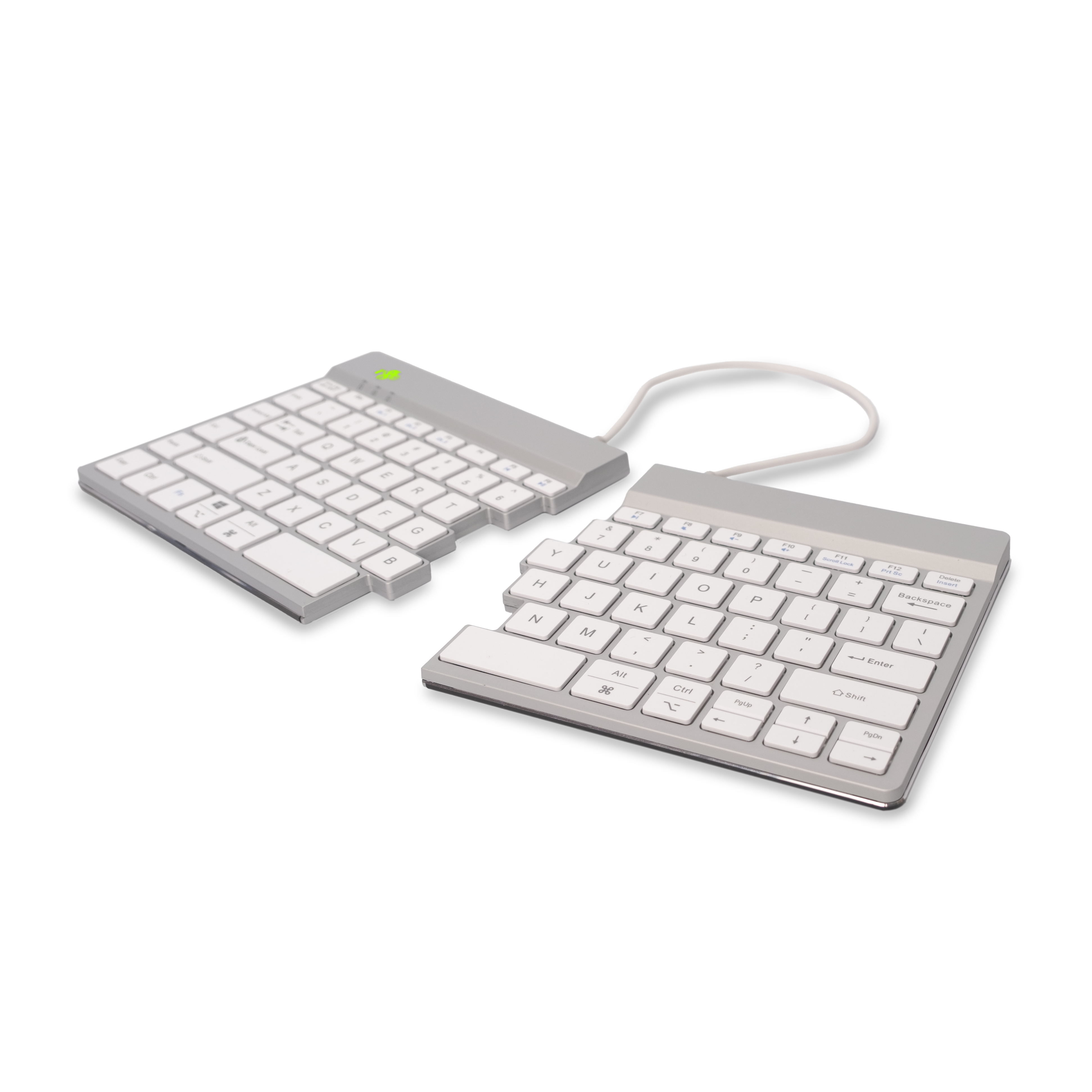 R-Go Split Break QWERTY (US) - White - Bluetooth Wireless