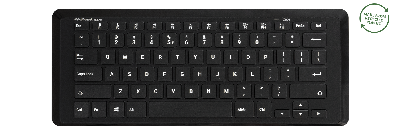 Teclado Mousetrapper Tipo Qwerty MINI disposición US