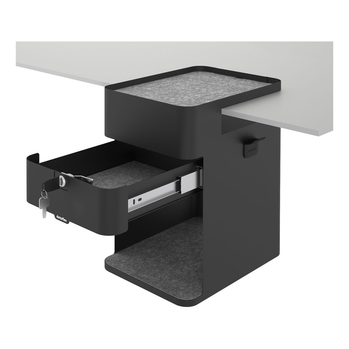 Bento® casier de bureau 503 Noir