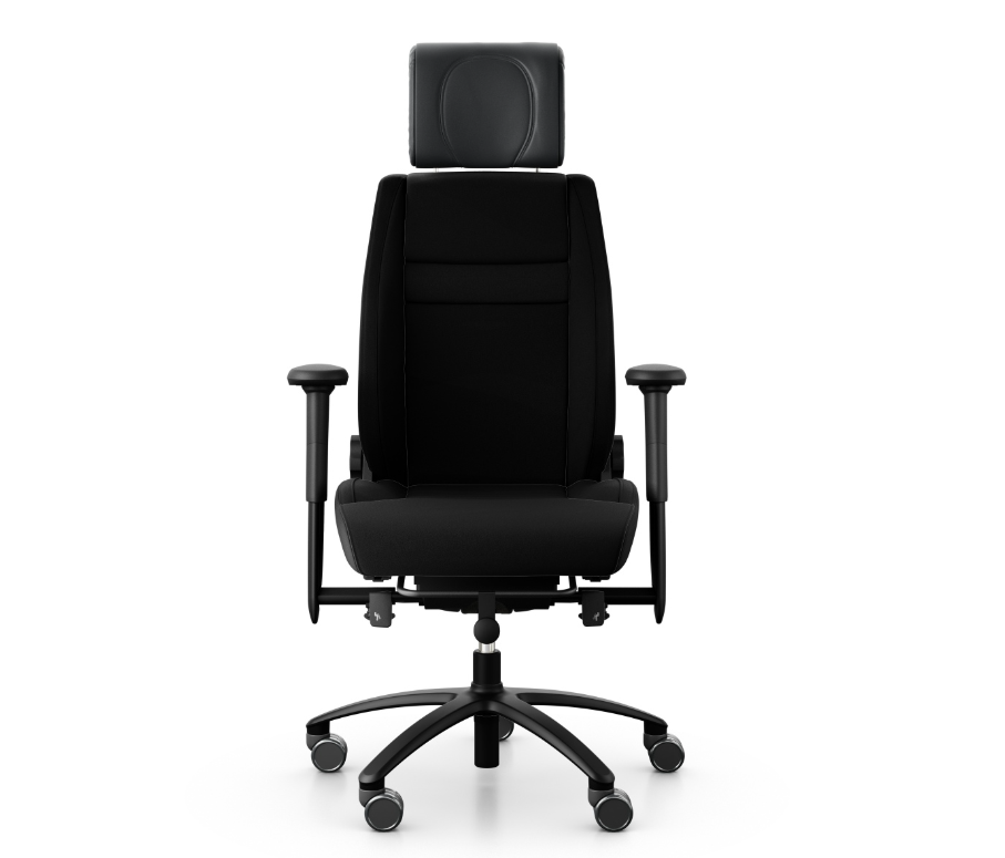 BMA Secur Exclusive RH 24-uurs Ergonomische Bureaustoel – Zwart