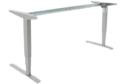 Bureau réglable en hauteur Conset 501-43 (Aluminium)