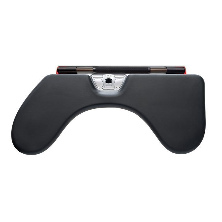 Contour Design Polssteun Roller Mouse Armsteun Red  met de contour rollermouse bovenaanzicht