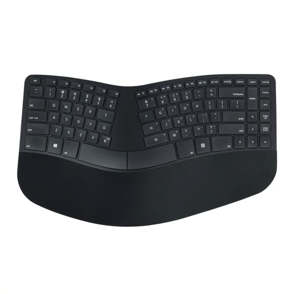Ergonomisch Sculpted Toetsenbord QWERTY US zwart