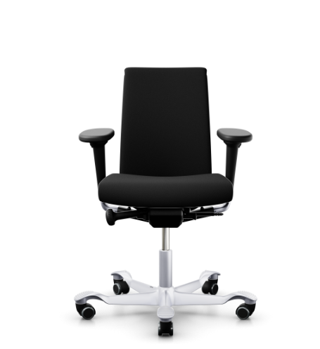 HÅG Creed 6003 Ergonomische bureaustoel – Zwart met Zilver Frame