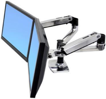 LX Dual Desk Mount Arm