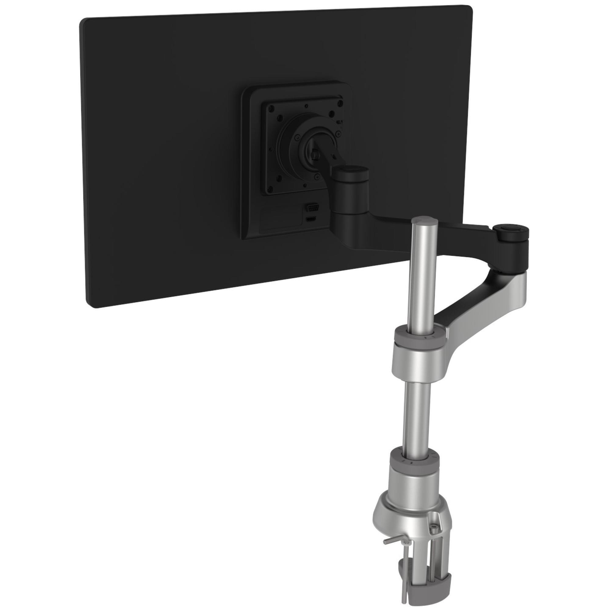 Zepher monitorarm zilver