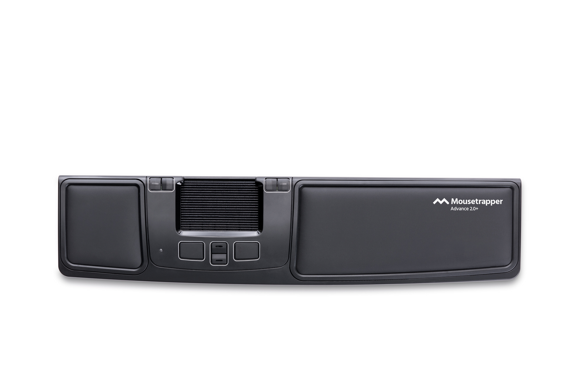 Mousetrapper Advance 2 0 Trackpad Muis Zwart bovenaanzicht