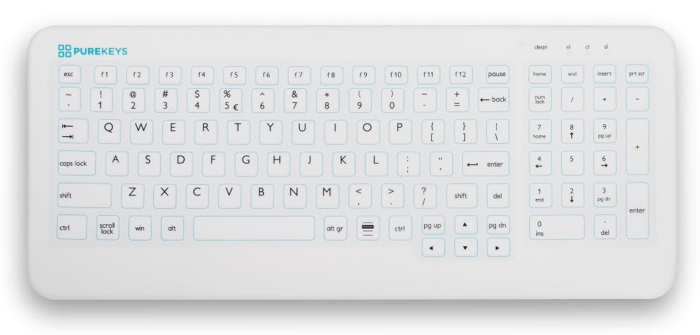 Clavier médical Purekeys US