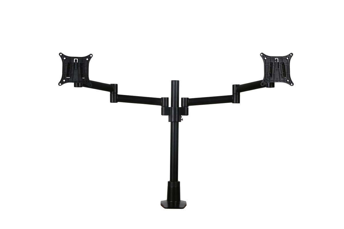 Skylon Brazo Doble para Monitores - Negro