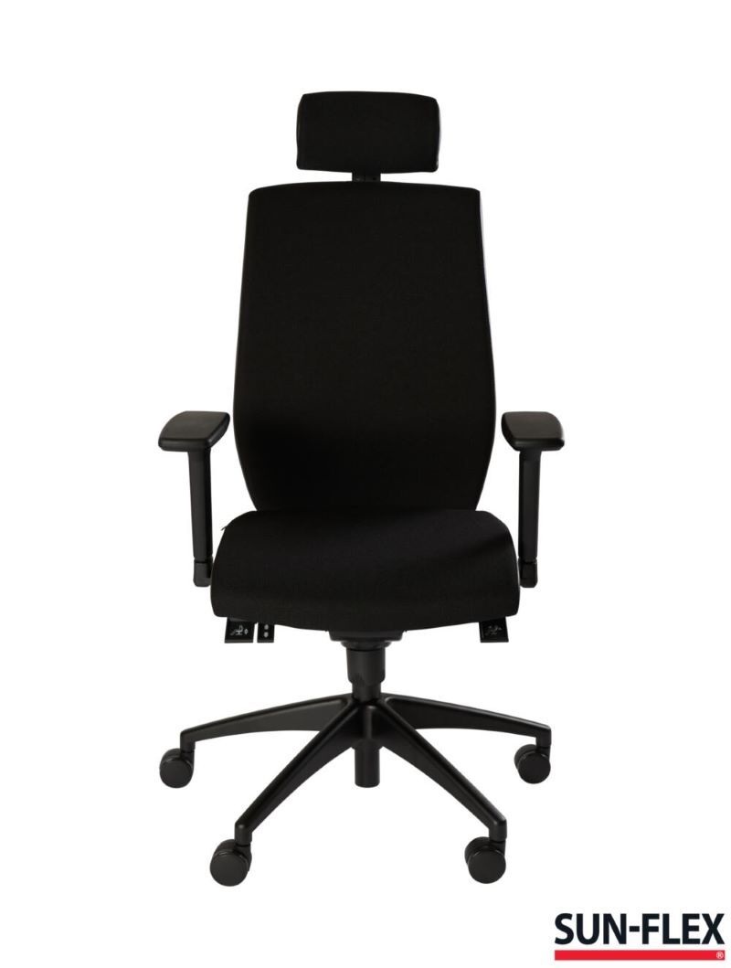 SUN-FLEX®HB ergonomische bureaustoel zwart