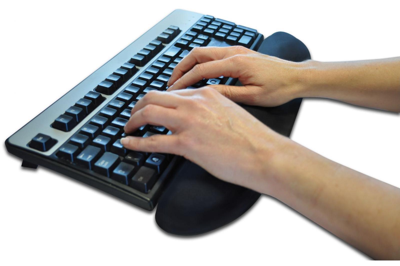 Keyboard wrist support Memory Foam