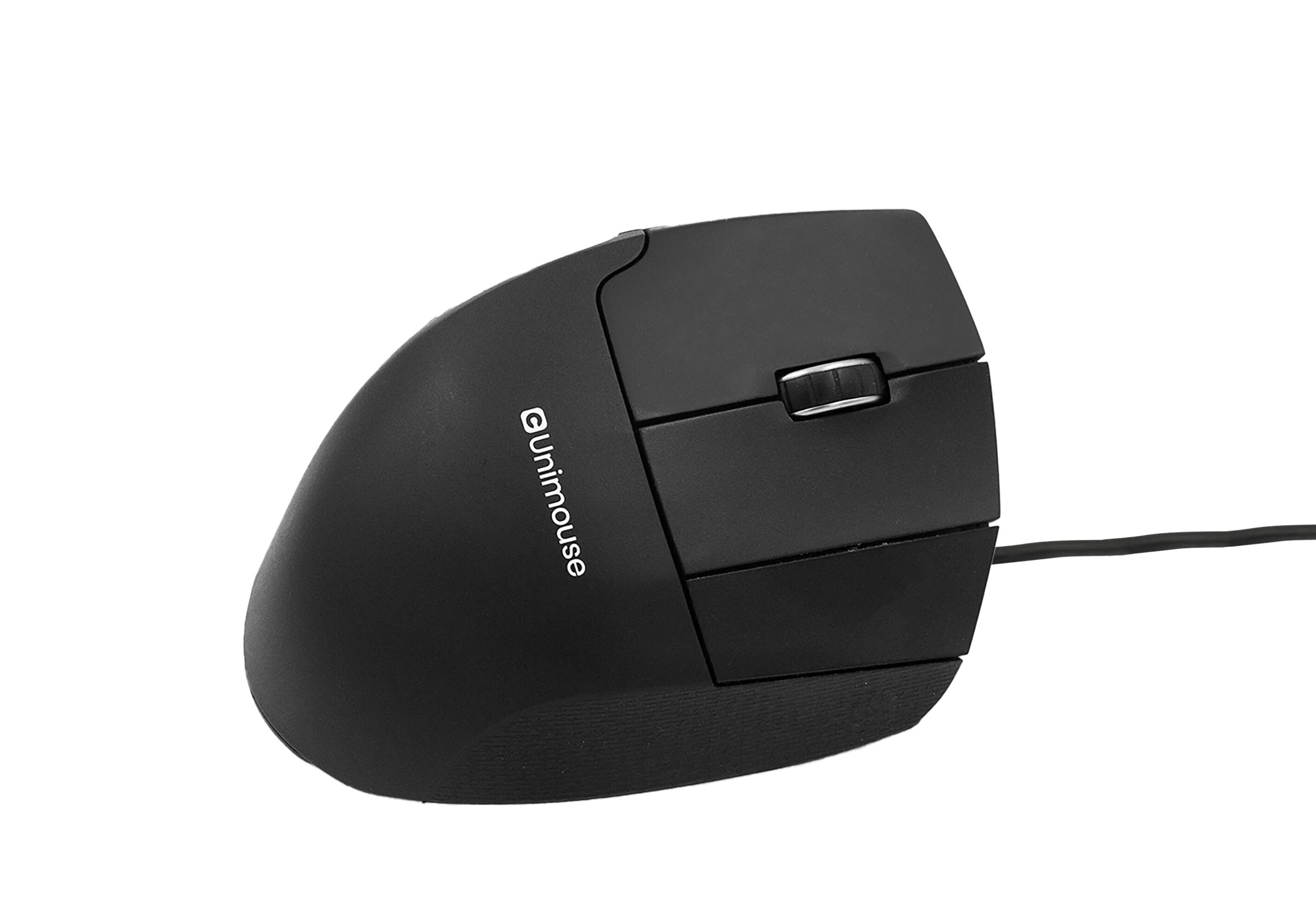 Ergonomic mouse | Contour Unimouse | Black | Wired | Right-handed