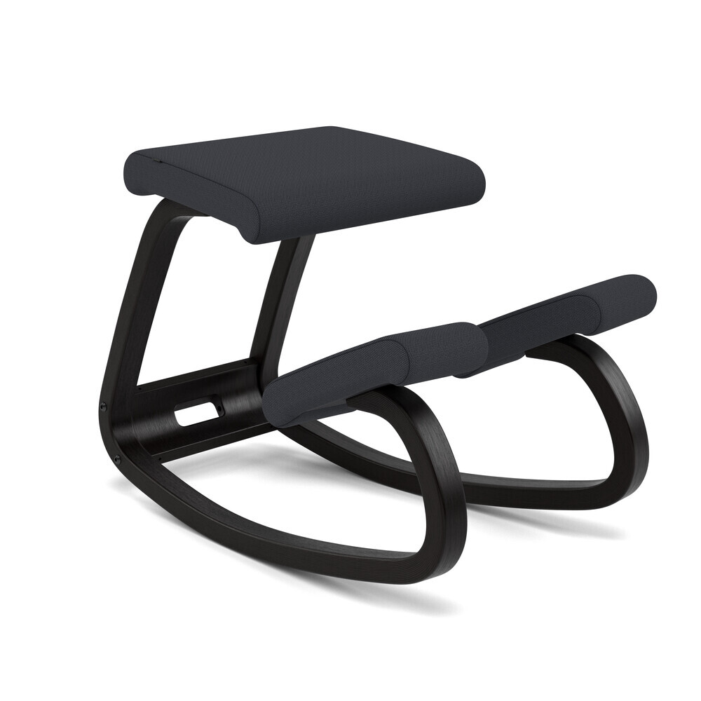 Varier Variable - Select - Select 60999 - Black Lacquered Ash schuin zijaanzicht