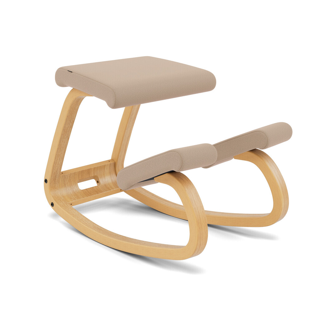 Varier Variable - Tonal - Tonal 61180 - Light Brown Lacquered Ash schuin zijaanzicht