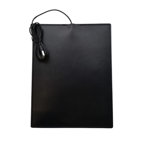 Verwarmde Muismat Zwart - 25 x 20 cm - USB-A 3.0