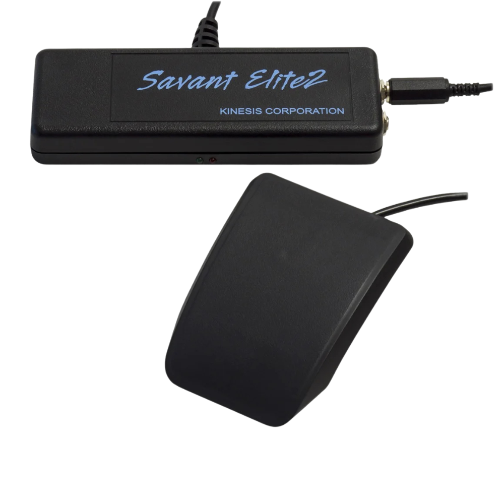 Voetpedaal muis single bedraad zwart kinesis