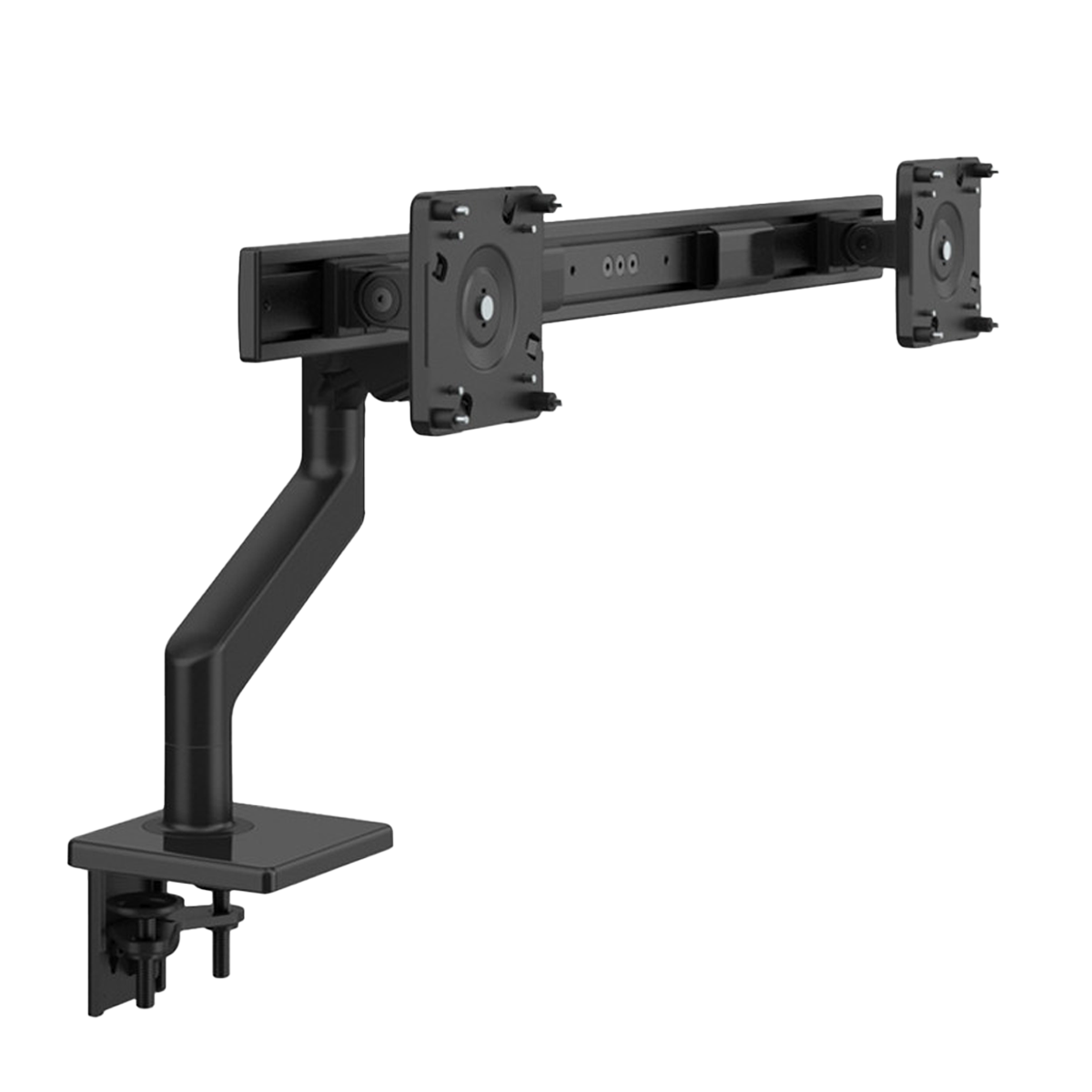 Humanscale monitor arm M8.1 crossbar black clamp