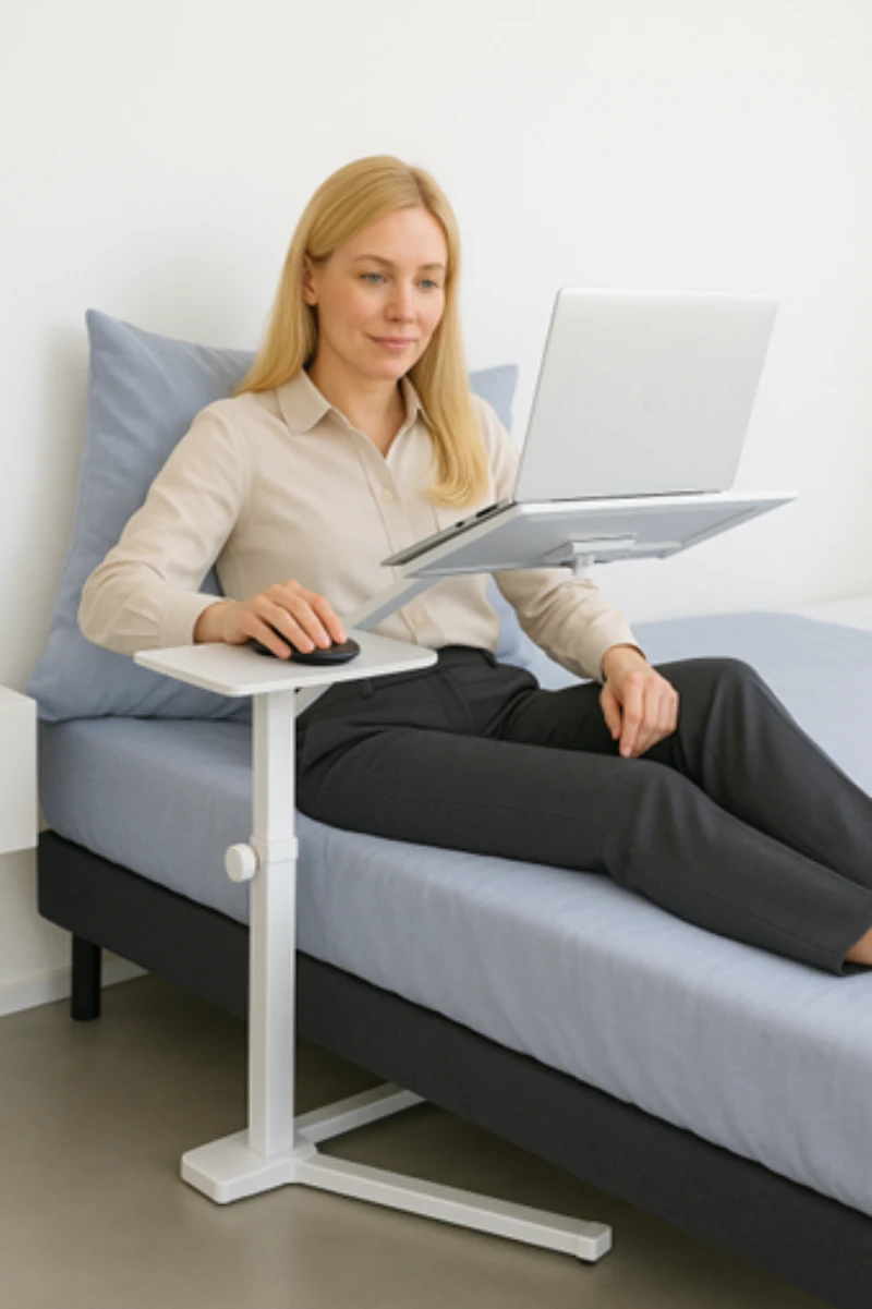 Welke laptoptafel voor in bed of de bank?