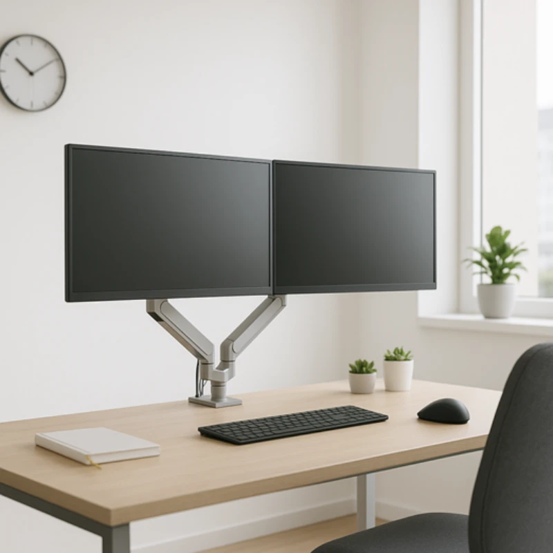 Kan elke monitor op een monitorarm?