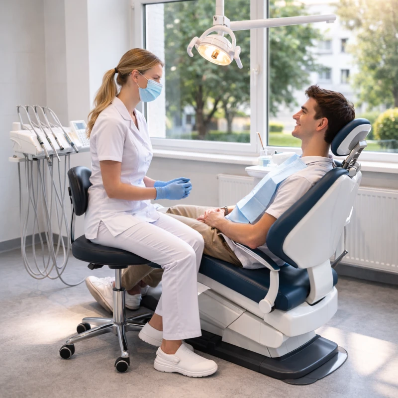 Welke ergonomische kruk voor tandarts