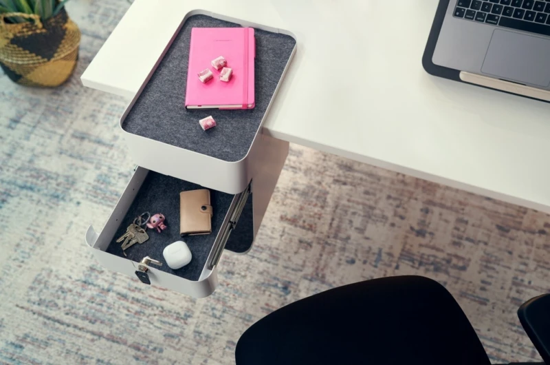 Welke ladekast voor onder het bureau?