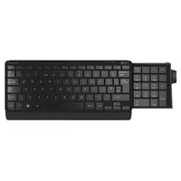 ErgoSlide Compact Mini-Tastatur Drahtlos US Schwarz