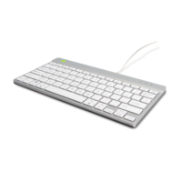 R-Go Compact Break QWERTY (US) - White - Wired