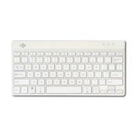 R-Go Compact Break QWERTY (US) - White - Bluetooth Wireless