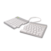 R-Go Split Break QWERTY (US) - Blanc - Bluetooth Sans Fil