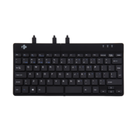 R-Go Split Break QWERTY (US) - Zwart - Bedraad