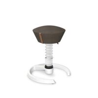 Aeris Swopper Jubilee – Dark Grey MUSA – White Frame – With Floor Gliders