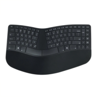 Clavier Ergonomique Sculpté AZERTY (FR) – Noir – Sans fil