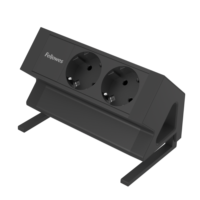 Filex Power Desk Up 2.0 - 2x 230V - Zwart