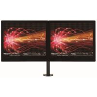 Nero Dual monitorarm zwart