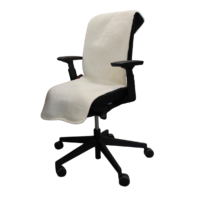 QH - Kabellose Heizdecke - gebrochenes Weiß/Grau - 45x135cm