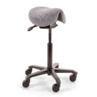 Score Taburete de montar Amazone Office en gris.