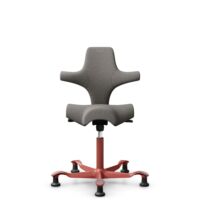 HÅG Capisco 8106 - Cura Loop (Gabriel) - Poliéster reciclados - CLP61168 Beige-grey - Blush Rose - 265 mm (seat height 53-79cm) - Glides