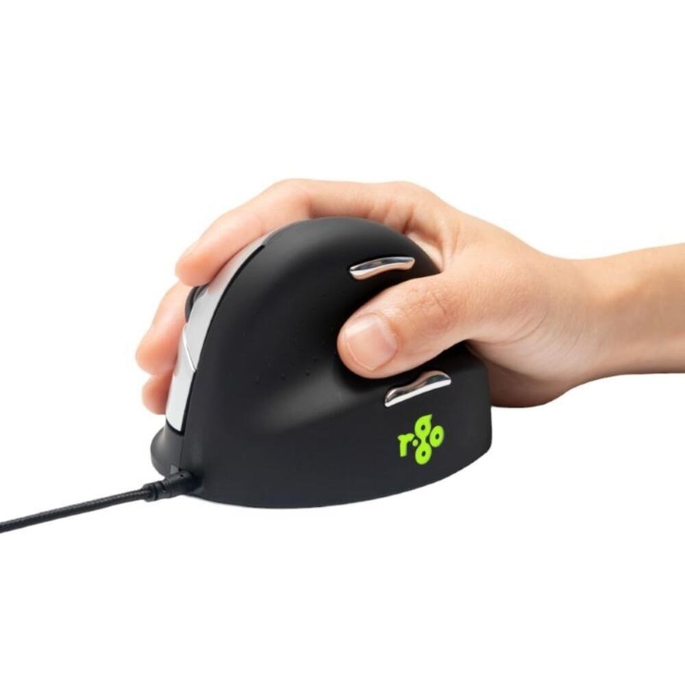 R-Go HE Break Mouse - Medium - Right - Wired