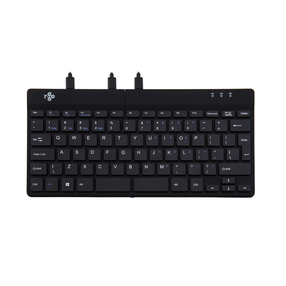 R-Go Split ergonomisch toetsenbord zwart US