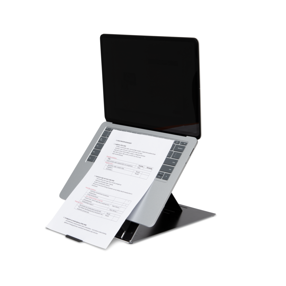 R-Go Riser Duo - Adjustable Laptop Stand - Black