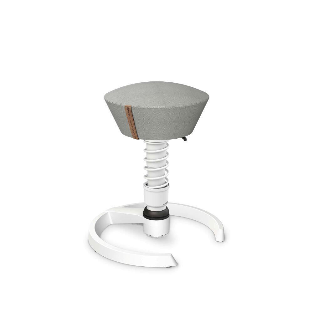 Aeris Swopper Anniversary – New Grey MUSA – White Frame – With Floor Gliders