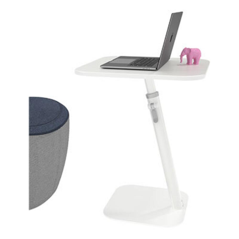 Addit Bento® table de portable réglable 450 Blanc