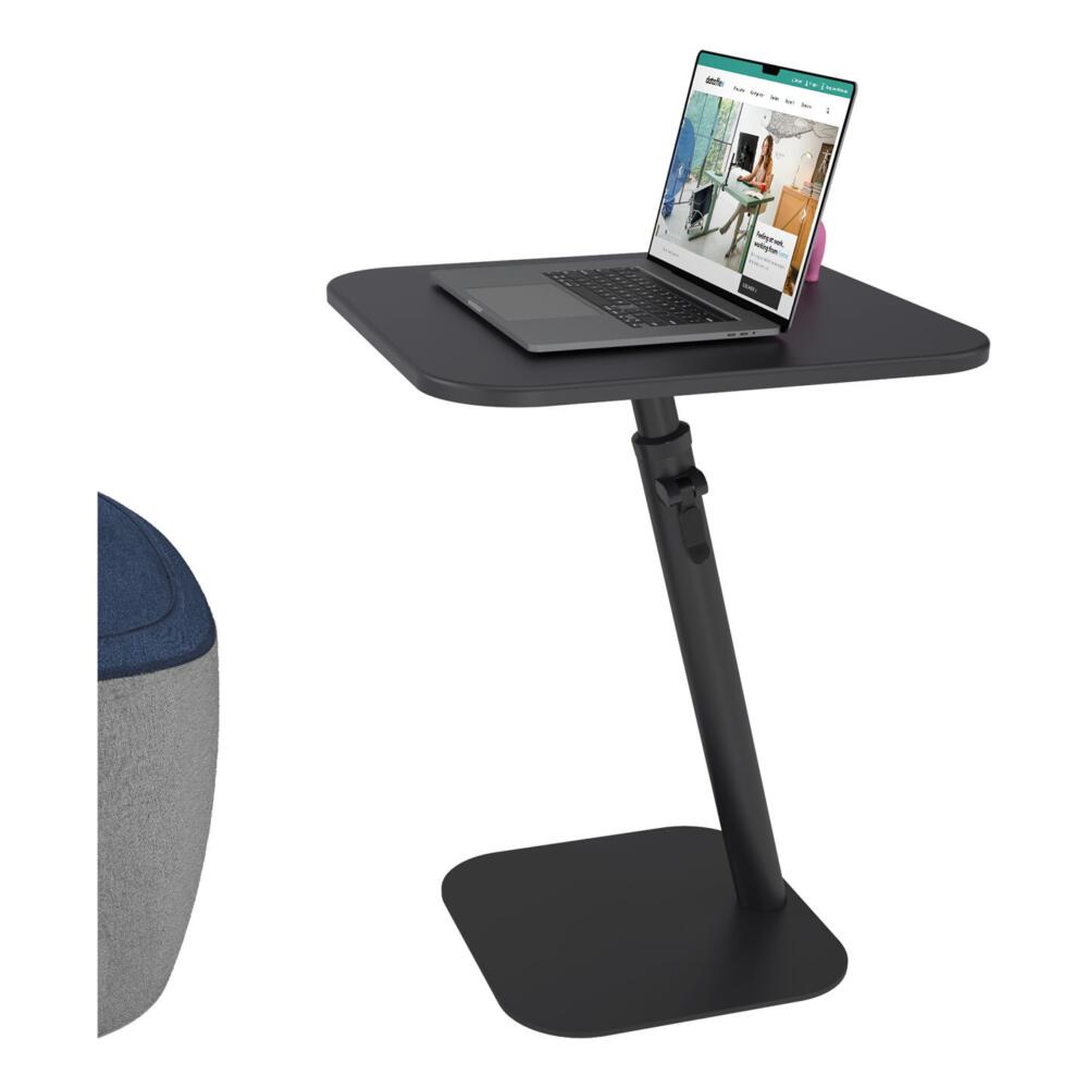 Addit Bento® adjustable laptop table 453 Black