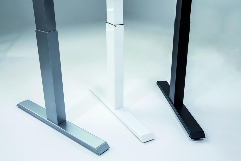 STEELFORCE PRO 670 SLS bureau onderstel zilver kleuren poten