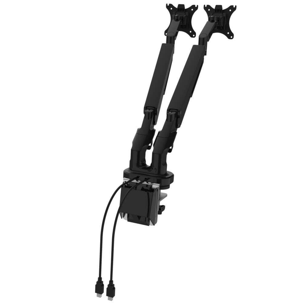 Monitor Arm Classic Dual Black