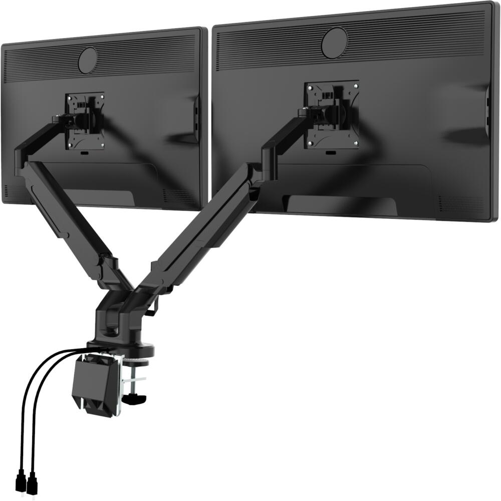 Monitor Arm Classic Dual Black