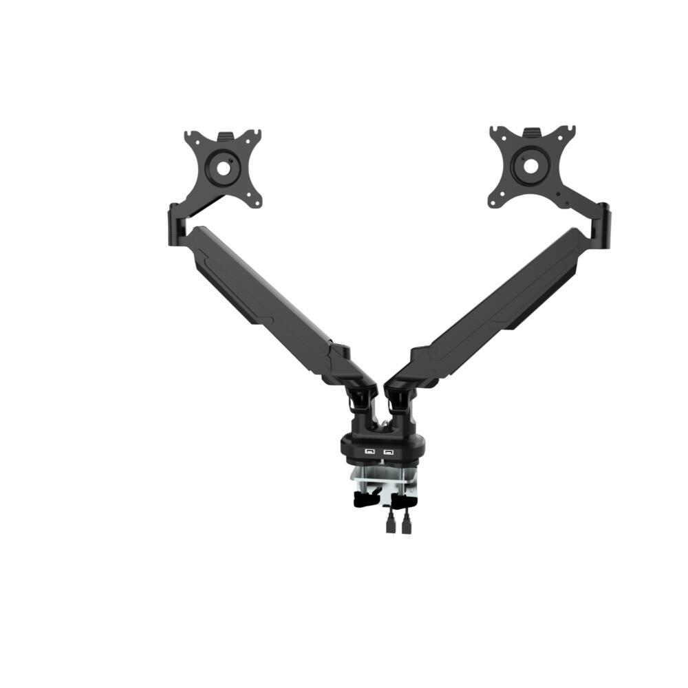 Monitor Arm Classic Dual Black